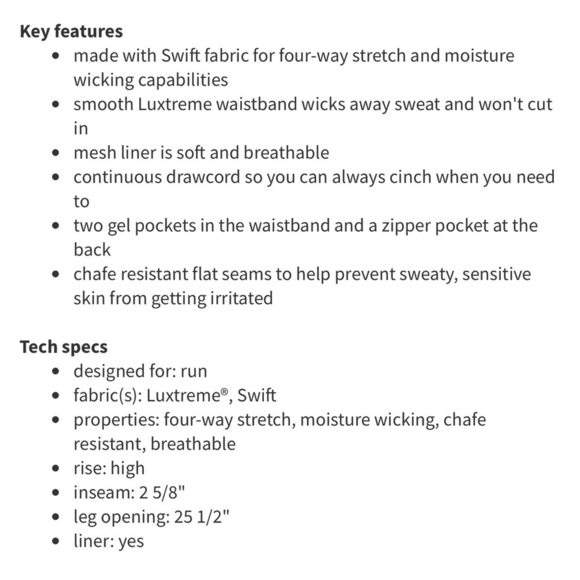 Lululemon Run Ultra Short ll Beachy Floral White Fossil/Black size 4 - Picture 14 of 14